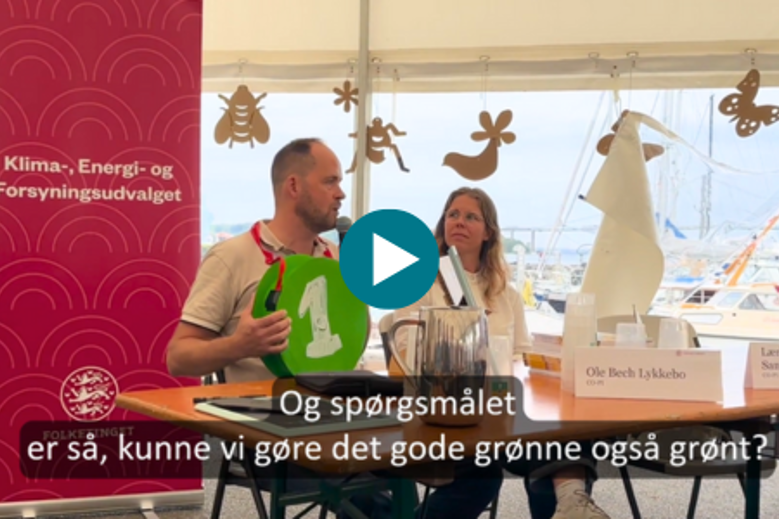 CO-PI til foretræde på Klimafolkemødet: Offentlige udbud kan bane vejen for emissionsfrie byggep...