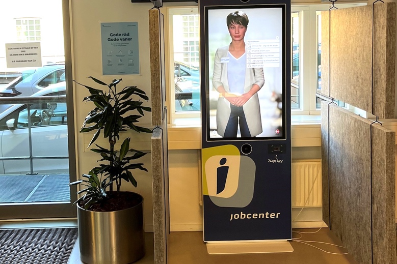Digital receptionist skal frigive tid hos jobcenter-medarbejdere i Aarhus
