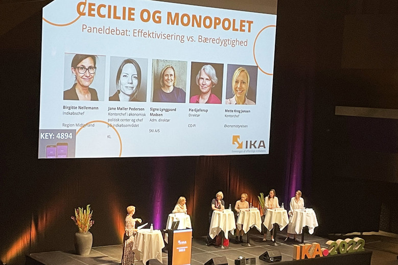 Direktør i CO-PI Pia Gjellerup løste udbudsdilemmaer i "Cecilie og Monopolet".